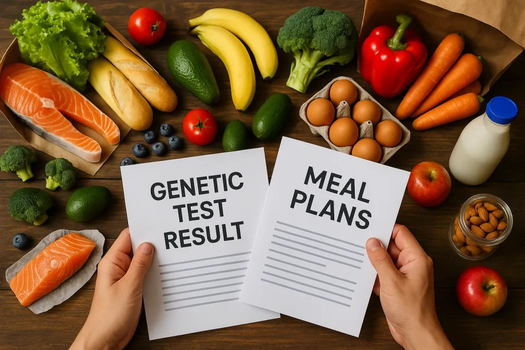 Meal Prep and Your DNA tailored to your meal plans