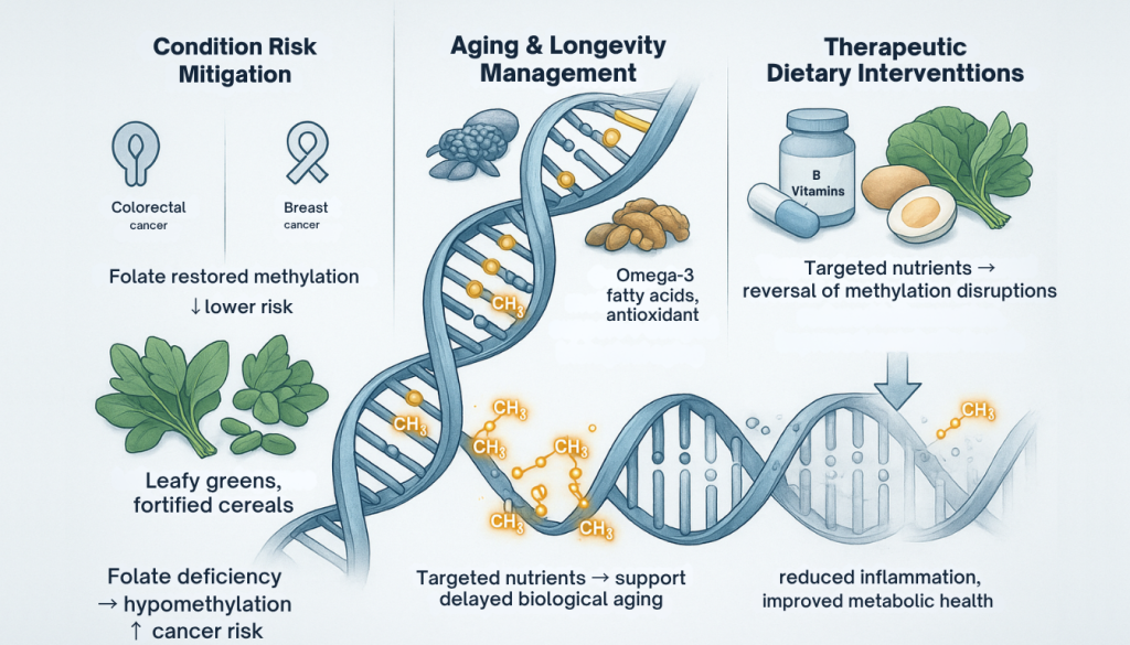 DNA methylation and Diet Clinical Implications