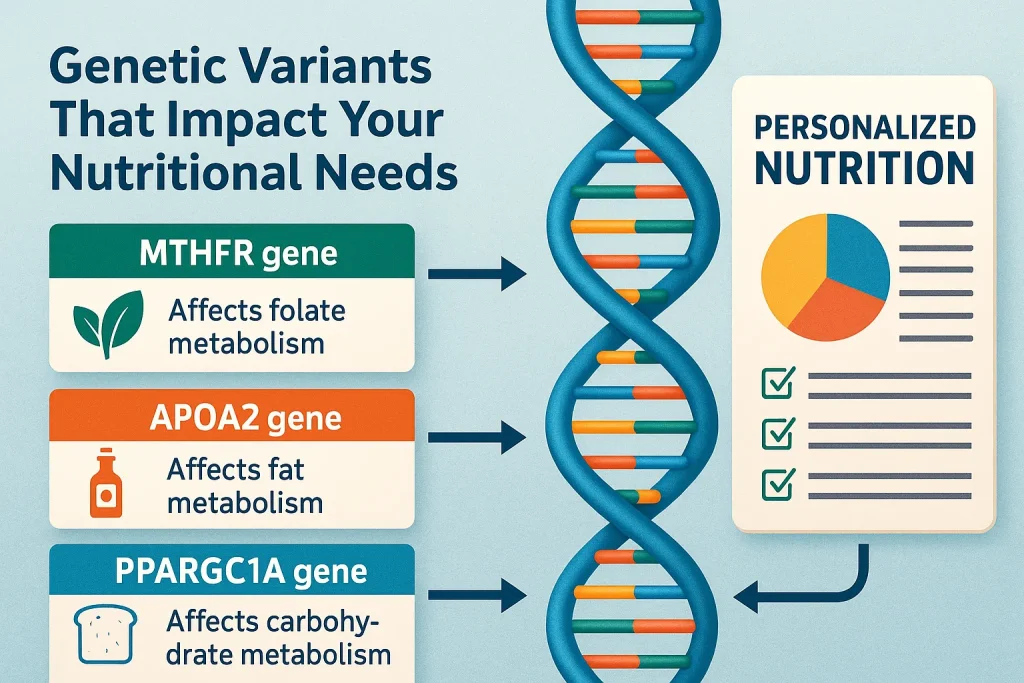 Personalized Nutrition for Nutrigenomics: Genetic Variants