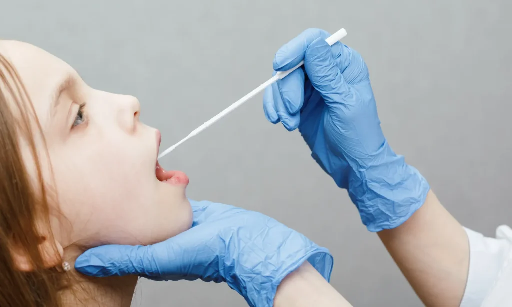 genetic nutrition testing saliva sample